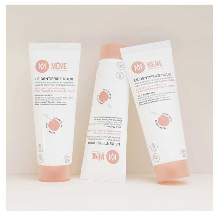 MæME Dentifrice doux goût pêche 75ml