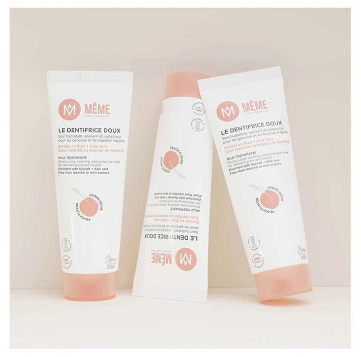 MæME Dentifrice doux goût pêche 75ml