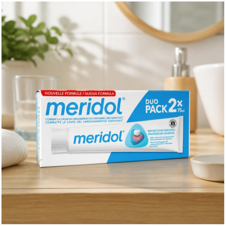 Meridol Toothpaste Protect Gencives 2x75ml (2.54fl oz)