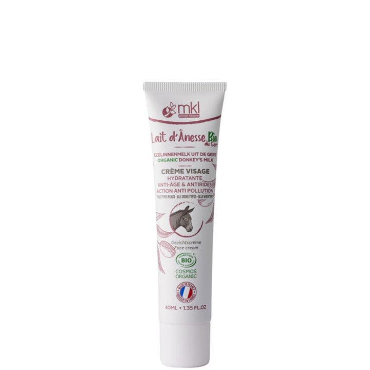 Mkl Asses Milk Anti - Age Face Cream COSMOS ORGANIC 40ml (1.35fl oz) - FrenchBeautyHub