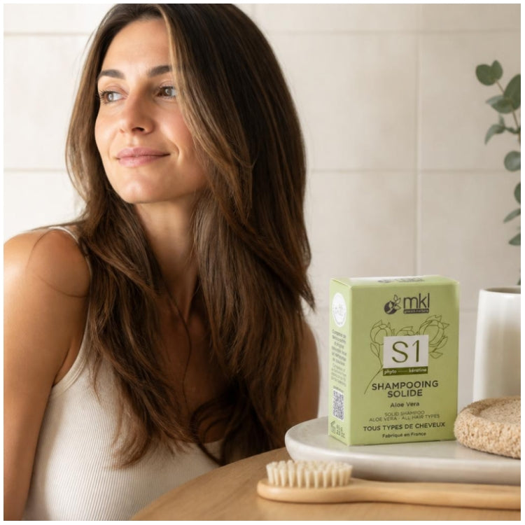 Mkl Solide Shampoing à l’aloe vera 65g