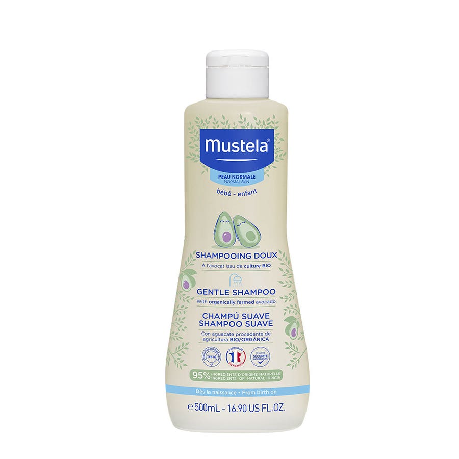 Mustela Gentle Baby Shampoo 500ml (16.91fl oz) - FrenchBeautyHub