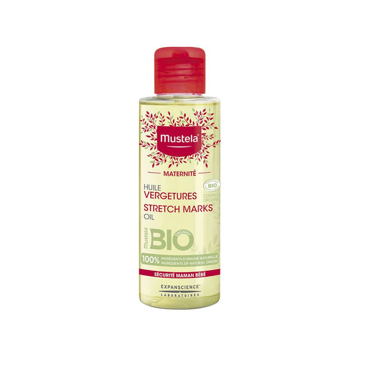 Mustela Organic Stretch Marks Oil 105ml (3.55fl oz) - FrenchBeautyHub