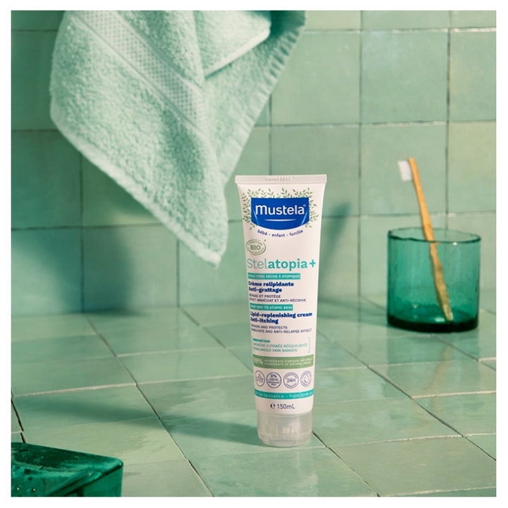 Mustela Stelatopia Relipid+ Anti-Scratching Cream 150ml (5.07fl oz)