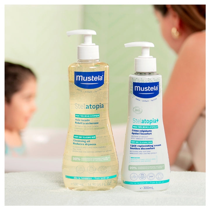 Mustela Stelatopia Relipid+ Crème anti-démangeaisons 300ml