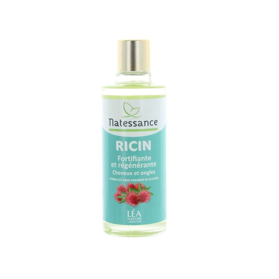 Natessance Castor Oil Hair And Nails 100ml (3.38fl oz) - FrenchBeautyHub