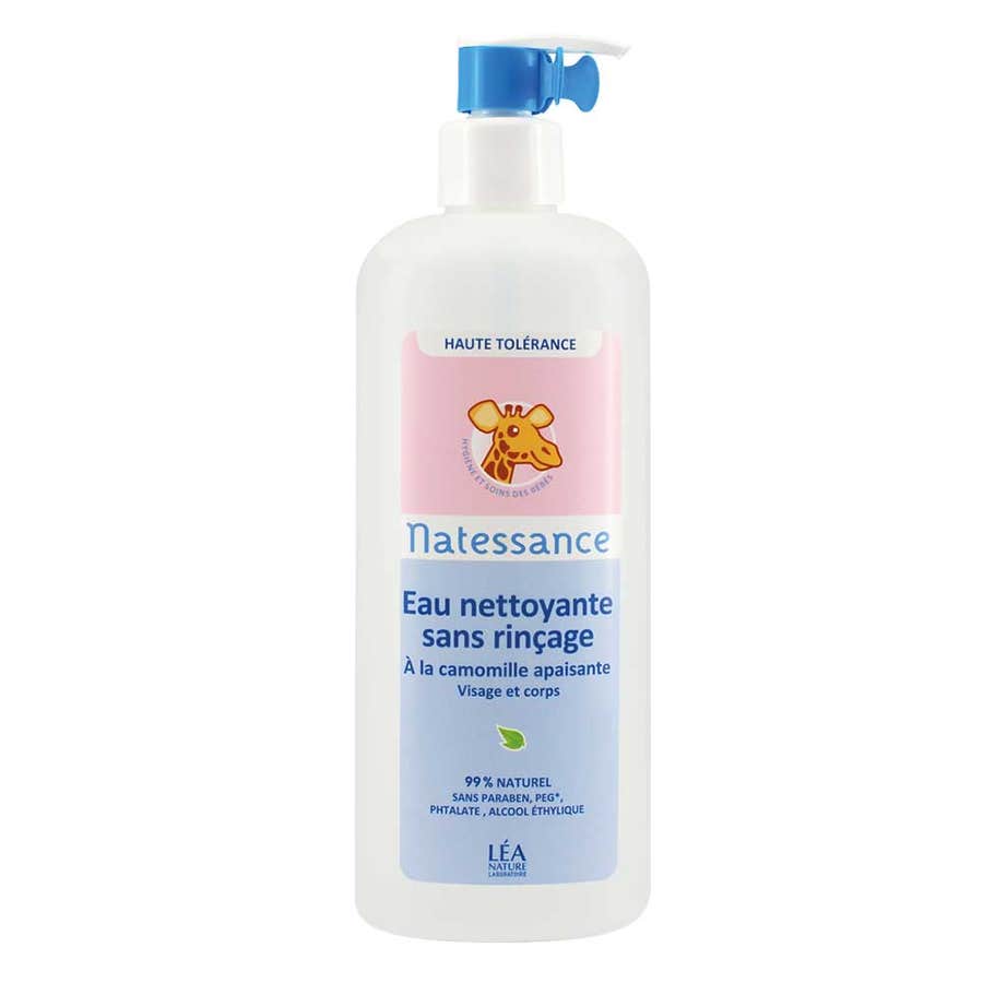 Natessance Cleansing Water Face And Body 500ml (16.91fl oz) - FrenchBeautyHub