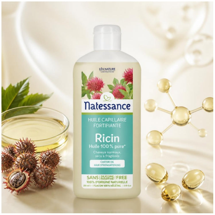 Natessance Hair Olio di Ricino 250ml