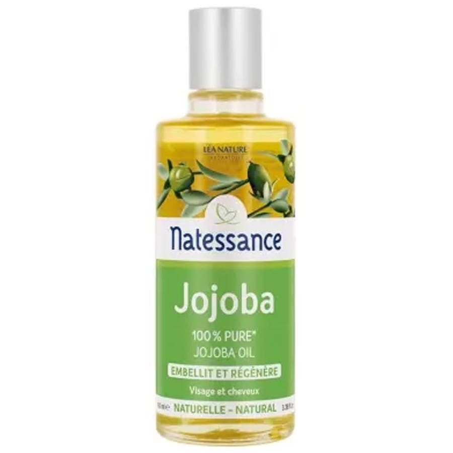 Natessance Huile De Jojoba 100ml (3.38 fl oz) - FrenchBeautyHub