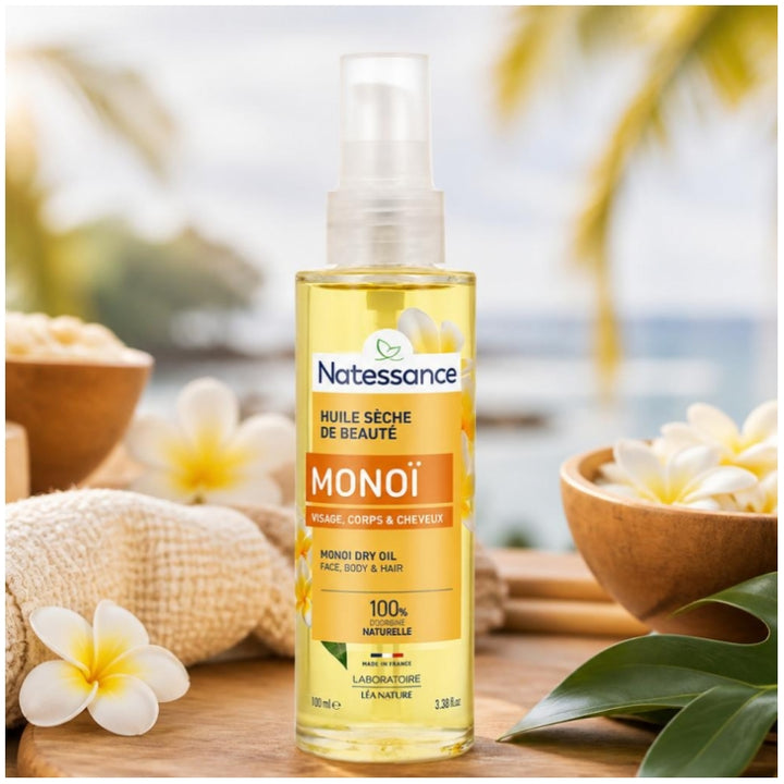 Natessance Monoi Dry Oil 100ml (3.38fl oz)