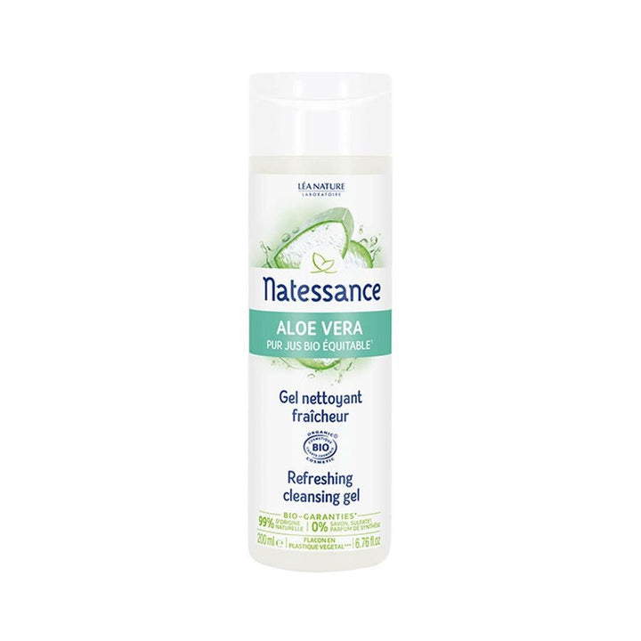 Natessance Organic Freshening Cleansing Gel 200ml (6.76fl oz) - FrenchBeautyHub