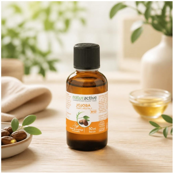 Naturactive Organic Vegetable Oil Of Jojoba 50 ml (1.69fl oz)