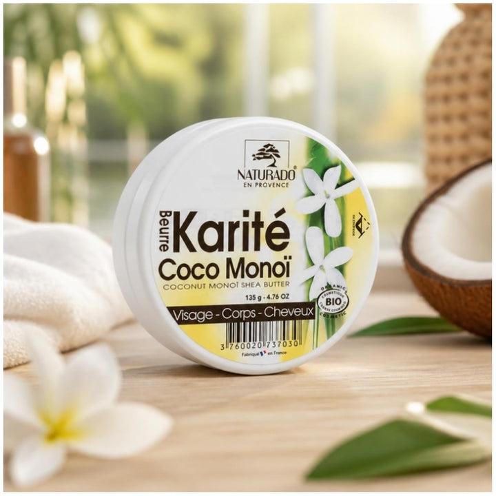 Naturado Bioes Shea Butter Coco Monoi 135g (4.76 oz)