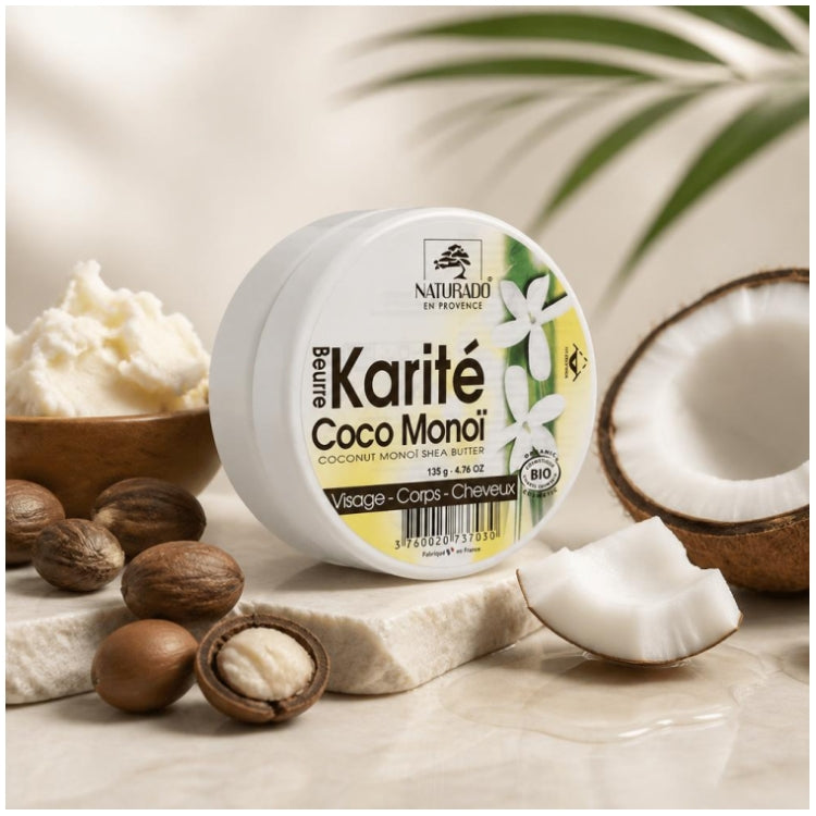 Naturado Bioes Shea Butter Coco Monoi 135g (4.76 oz)