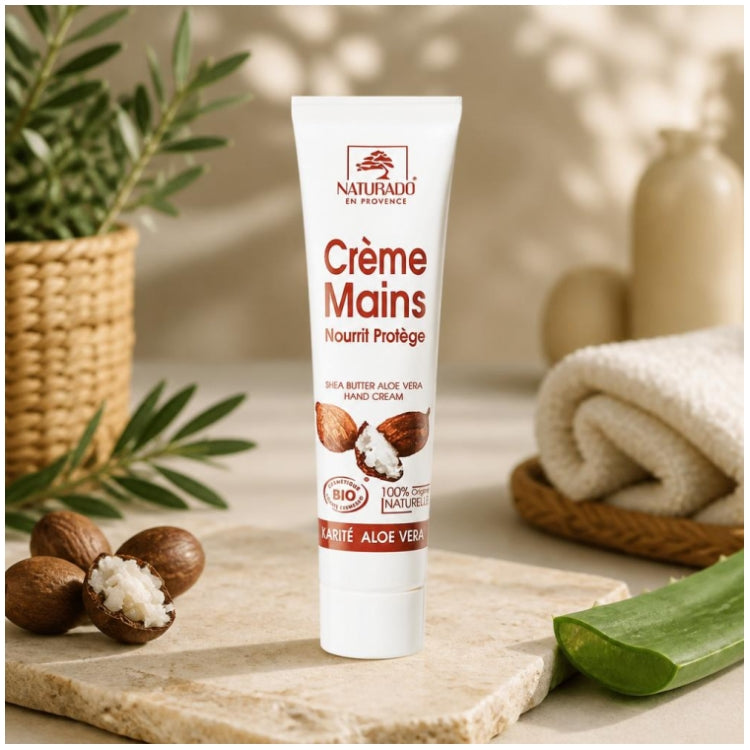 Naturado Hands Cream Karité Bioes Sensitive Skin 40ml (1.35fl oz)