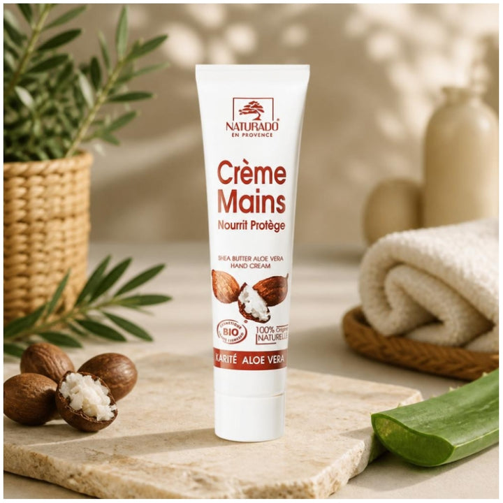 Naturado Hands Cream Karité Bioes Sensitive Skin 40ml (1.35fl oz)