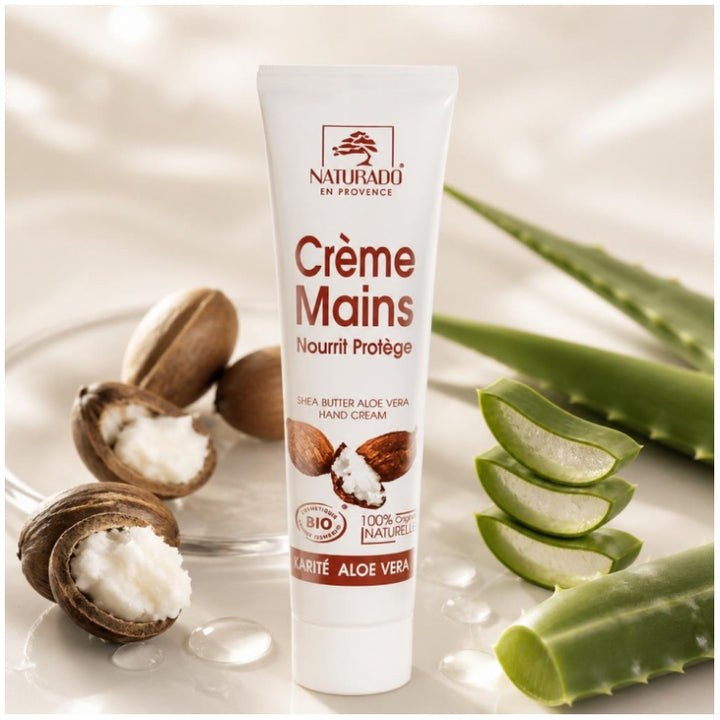 Naturado Hands Cream Karité Bioes Sensitive Skin 40ml (1.35fl oz)