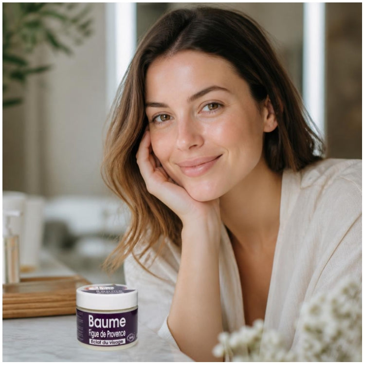 Naturado Bioes بلسم وجه مضاد لعلامات التقدم في السن بالتين من بروفانس 45g