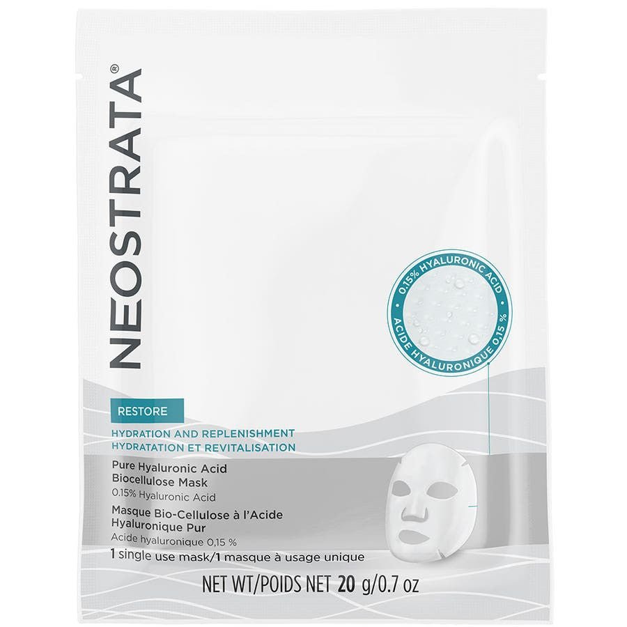 Neostrata Restore Bio - Cellulose Mask with Pure Hyaluronic Acid 20g (0.70 oz) - FrenchBeautyHub