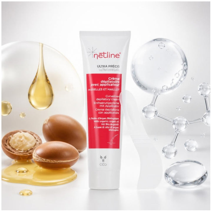 Netline Ontharingscrème voor oksels en bikinilijn 100ml