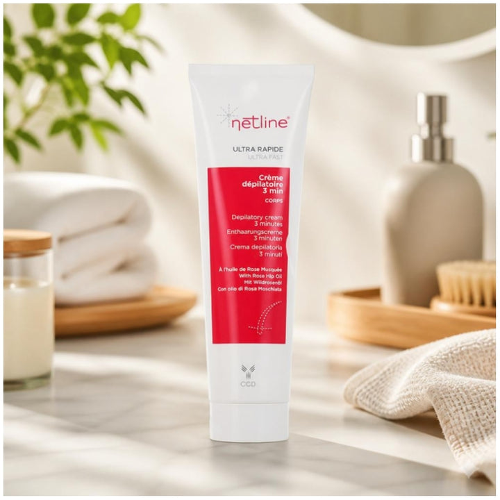 Netline Ultra Fast كريم مزيل لشعر الجسم 150ml