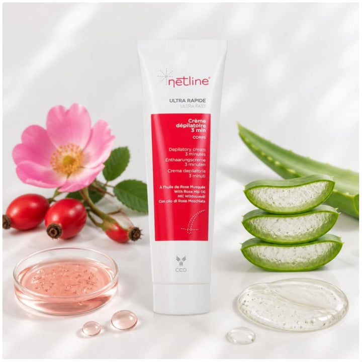 Netline Ultra Fast كريم مزيل لشعر الجسم 150ml