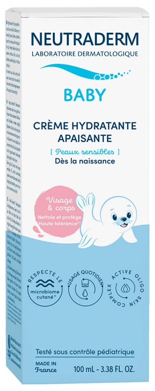 Neutraderm Baby كريم مرطب ومهدئ للبشرة الحساسة 100ml