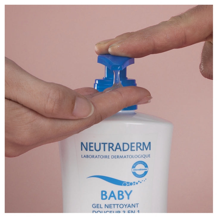 Neutraderm Baby جل تنظيف لطيف 3-in-1 للبشرة الحساسة 400ml