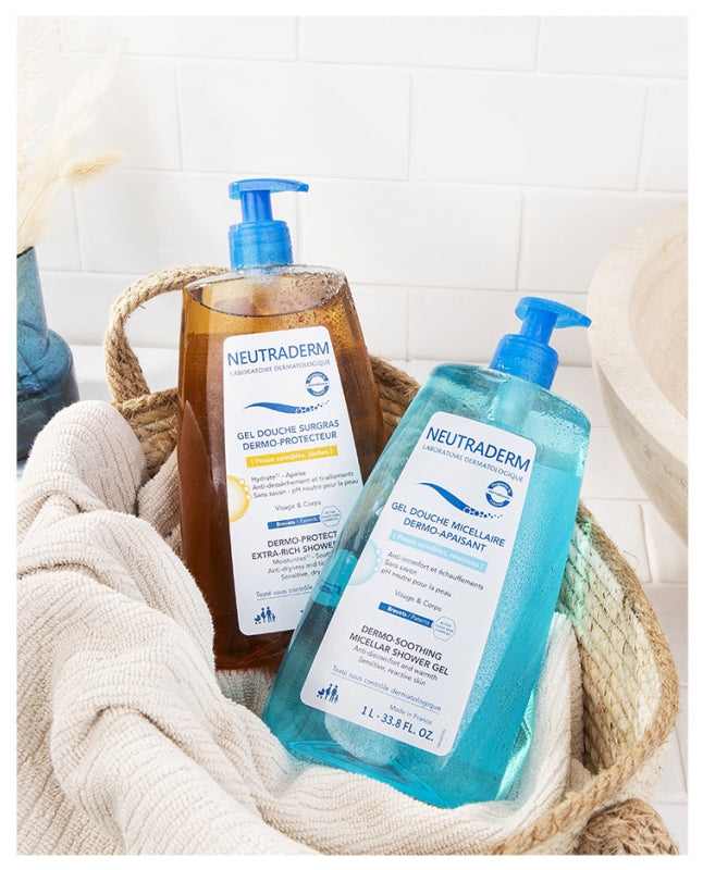Neutraderm Extra reichhaltiges Duschgel für trockene und empfindliche Haut 1L