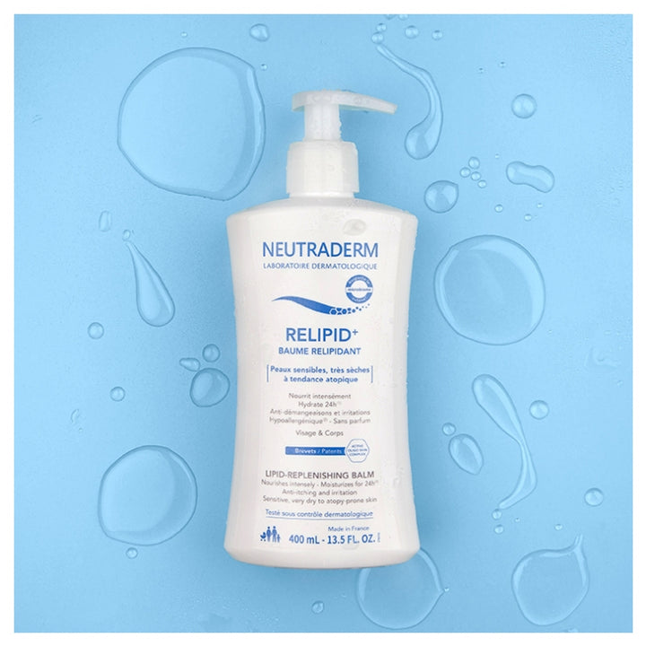 Neutraderm Relipid+ lip-replenishing balm for sensitive skin 400 ml (13.53fl oz)