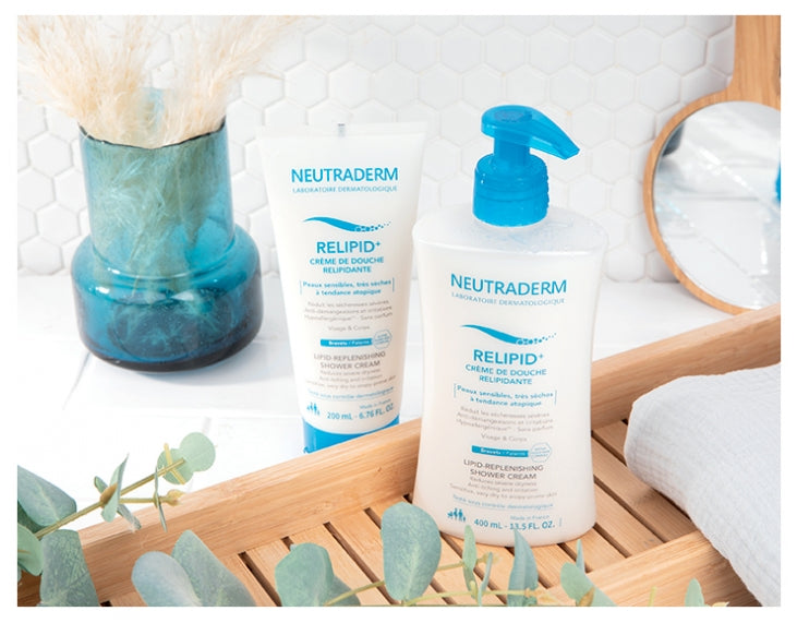 Neutraderm Relipid Shower Cream Sensitive Skin 400ml (13.52fl oz)