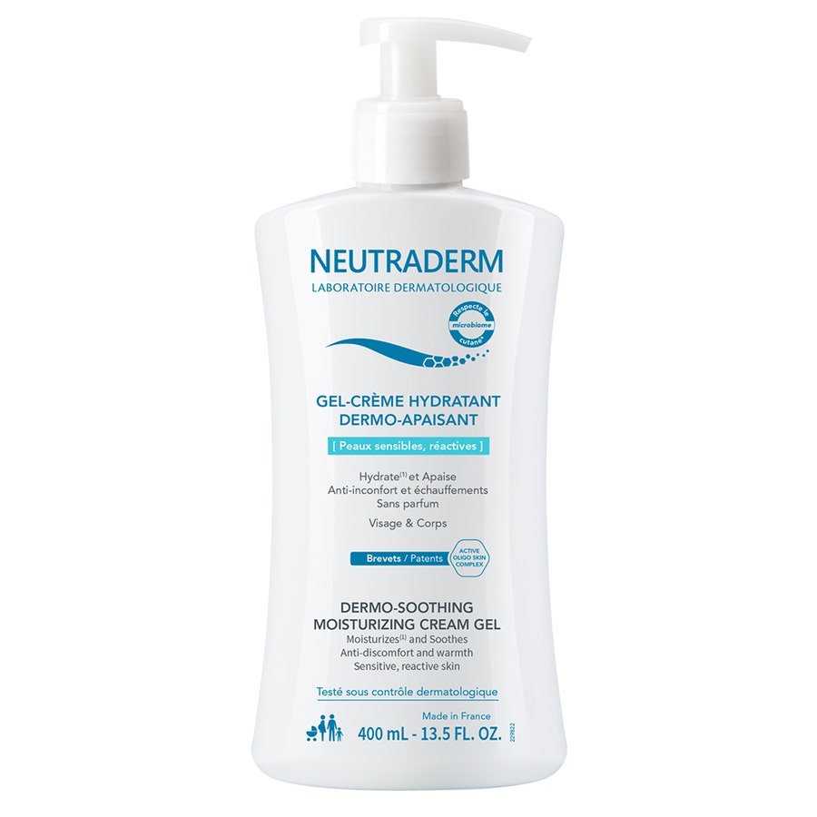 Neutraderm Soothing Dermal Moisturizing Gel - Cream Sensitive skin 400ml (13.53fl oz) - FrenchBeautyHub