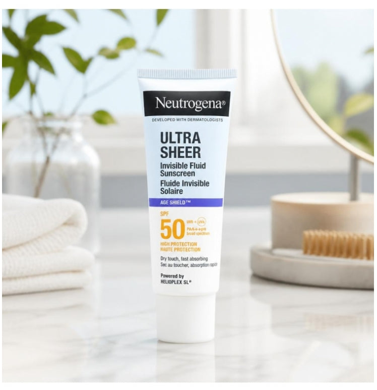 Neutrogena Ultra Sheer Invisible Anti-Ageing Sun Fluid SPF50 50 ml (1.69fl oz)
