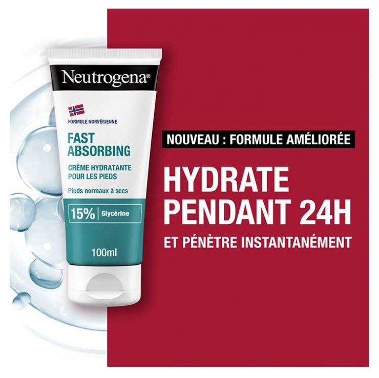 Neutrogena Absorption Express كريم مرطب للقدمين 100ml