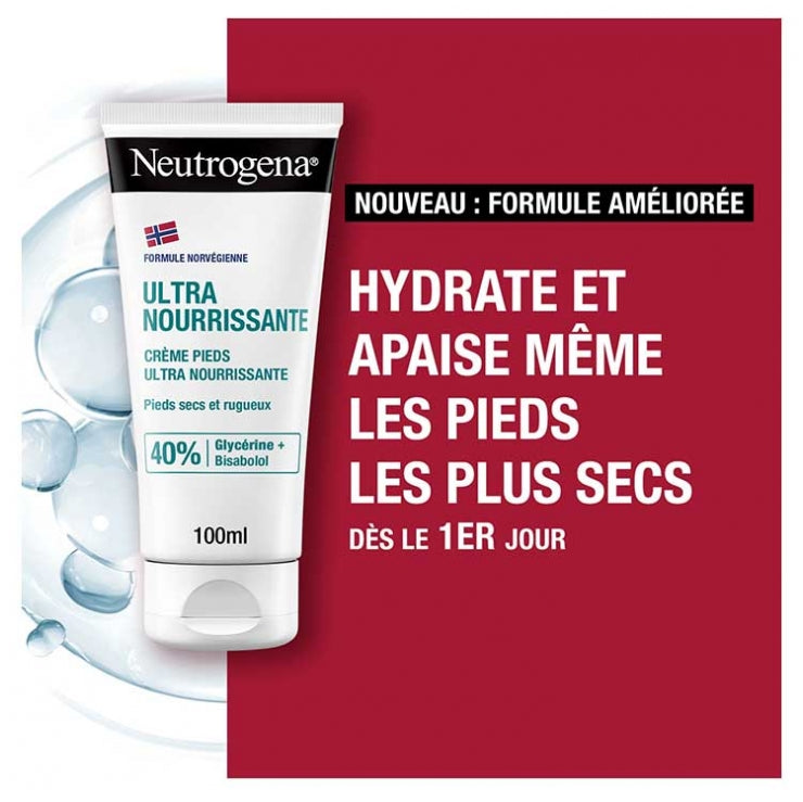 Neutrogena Ultra nourishing foot cream 100ml (3.38fl oz)