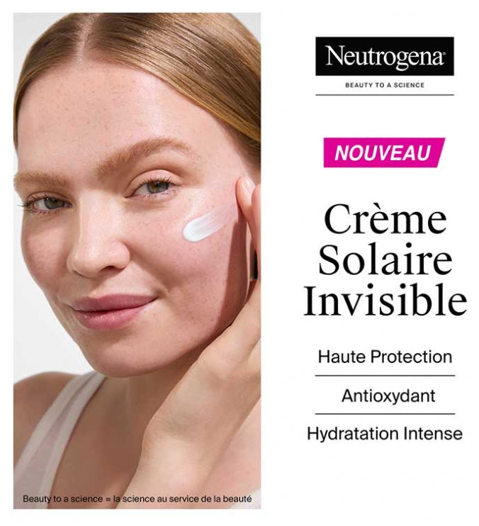 Neutrogena Ultra Sheer Onzichtbare hydraterende zonnebrandcrème voor het gezicht SPF50 50 ml