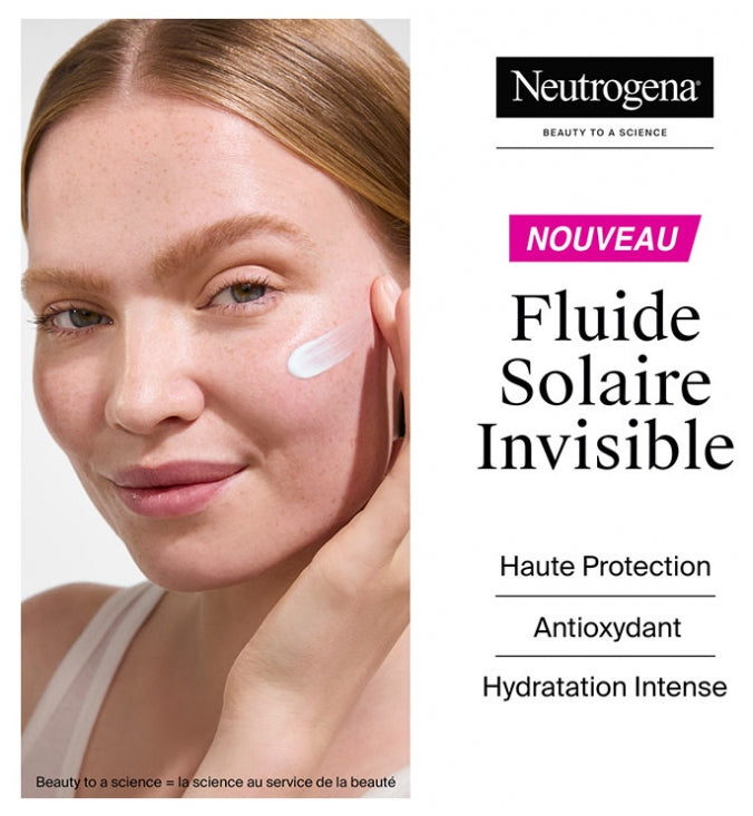 Neutrogena Ultra Sheer Onzichtbare hydraterende zonnefluïde SPF50 50 ml