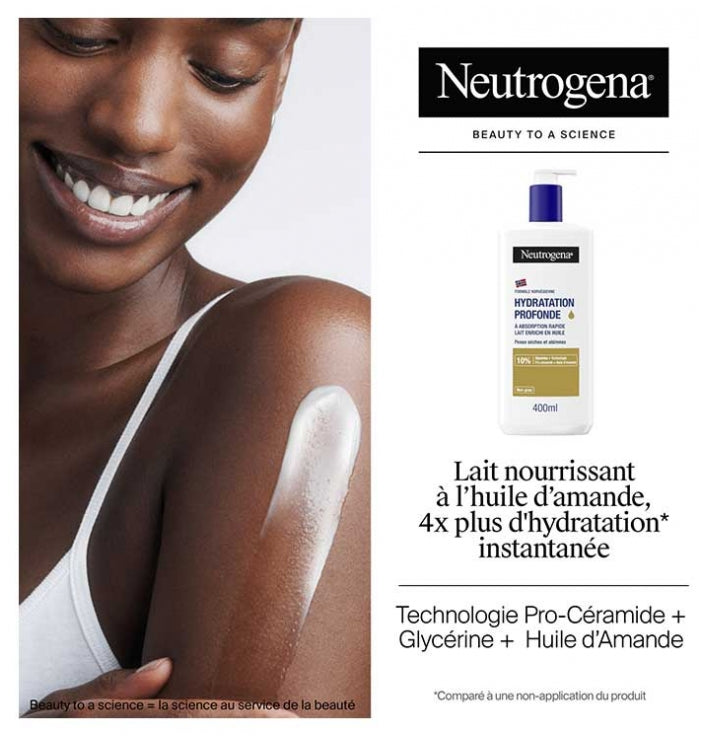 Neutrogena Deep Hydration Oil Enriched Milk Very dry Skin 400ml (13.52fl oz)