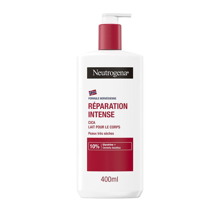 Neutrogena Intense Repair Body Milk for Very Dry Skin 400ml (6.76 fl oz) - FrenchBeautyHub