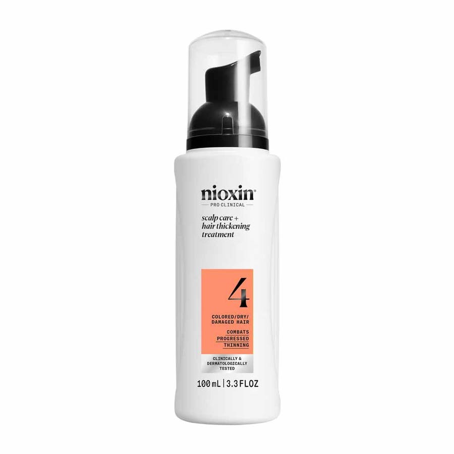Nioxin System 4 Leave - In Treatment for Colored/Dry/Damaged Hair and Advanced Hair Loss 100ml (3.38fl oz) - FrenchBeautyHub