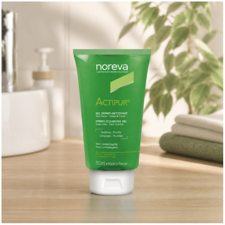 Noreva Actipur Gel nettoyant dermo-purifiant 150ml