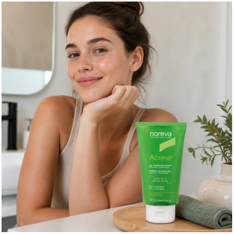 Noreva Actipur Gel nettoyant dermo-purifiant 150ml