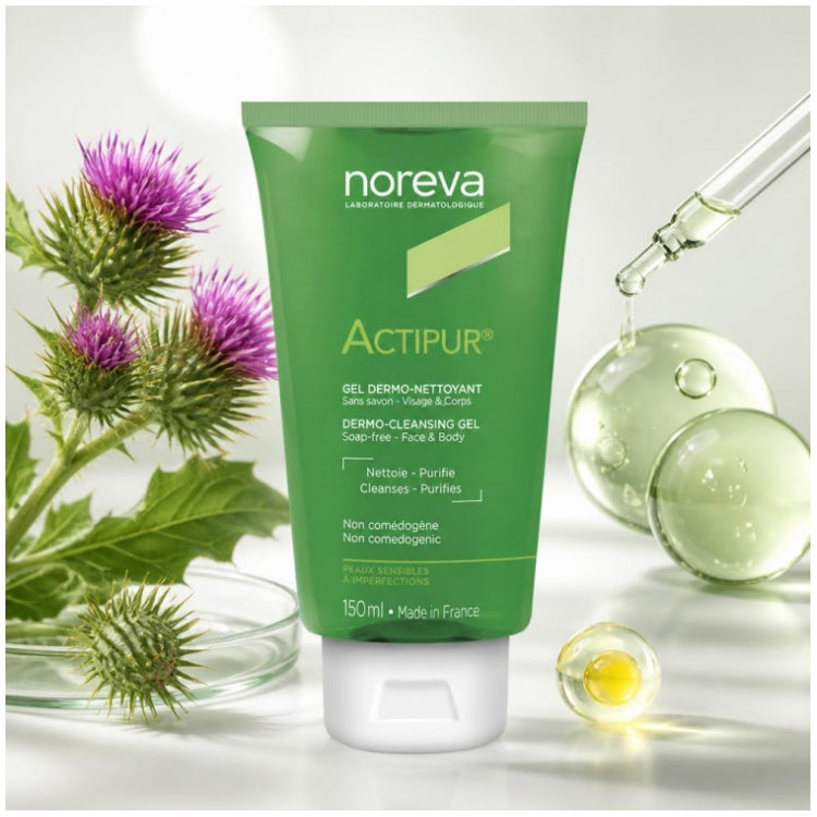 Noreva Actipur Gel nettoyant dermo-purifiant 150ml