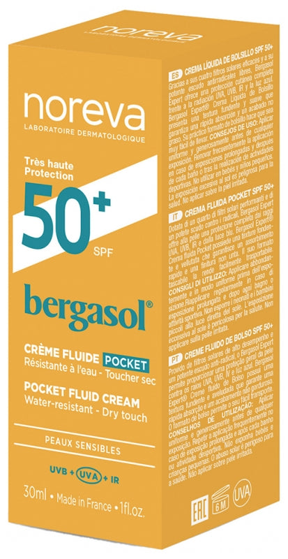 Bergasol Sunscreens SPF50+ Water 150ml (5.07 fl oz)