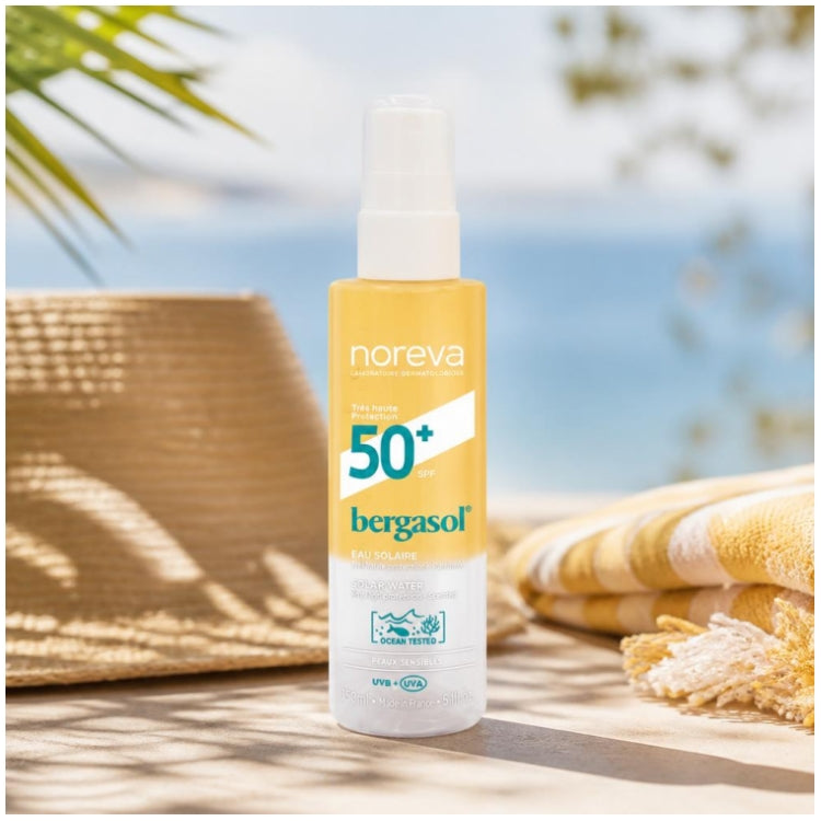 Noreva Bergasol Sunscreens SPF50+ Water 150ml (5.07fl oz)
