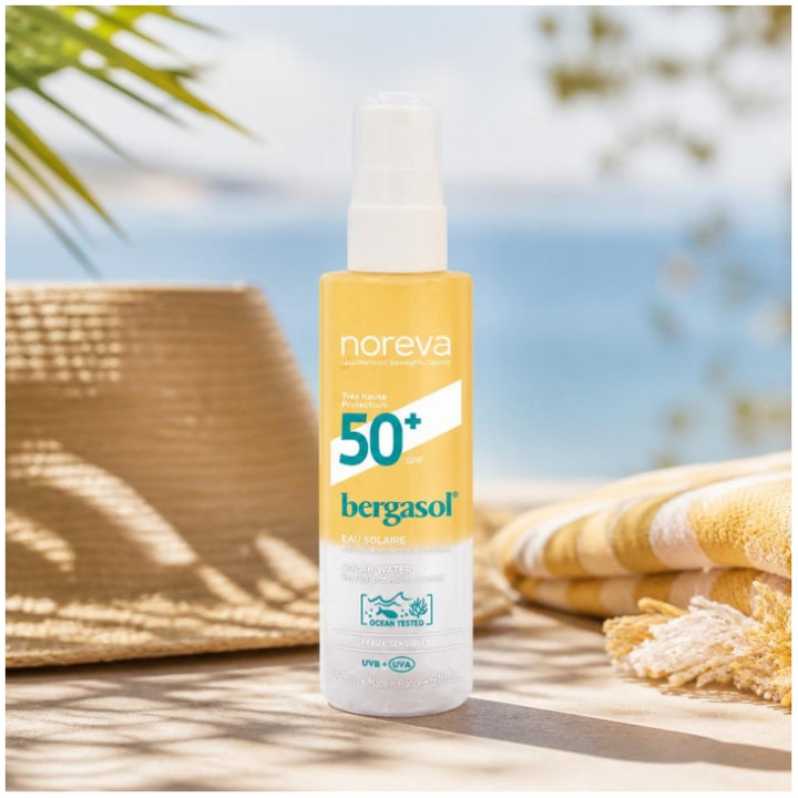 Noreva Bergasol Sunscreens SPF50+ Water 150ml (5.07fl oz)