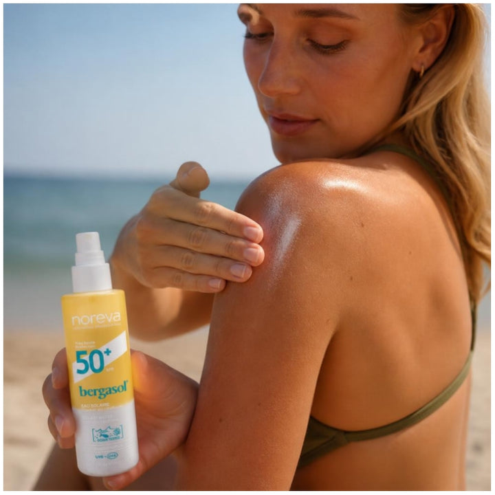 Noreva Bergasol Sunscreens SPF50+ Water 150ml (5.07fl oz)