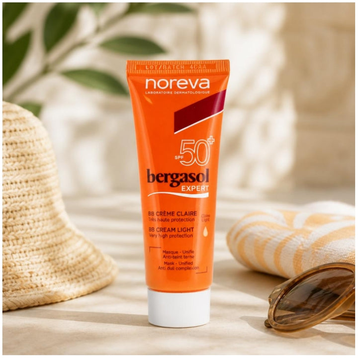 Noreva Bergasol Expert كريم BB Light SPF50+ 40ml