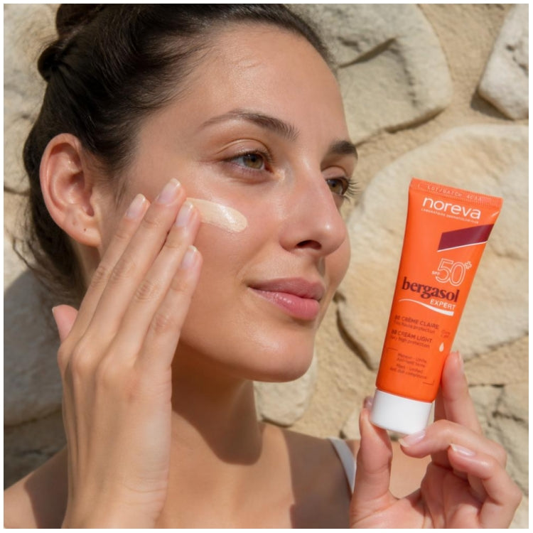 Noreva Bergasol Expert كريم BB Light SPF50+ 40ml