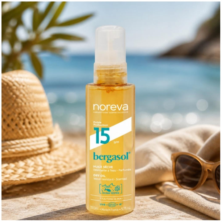 Noreva Bergasol Droge olie SPF15 150ml